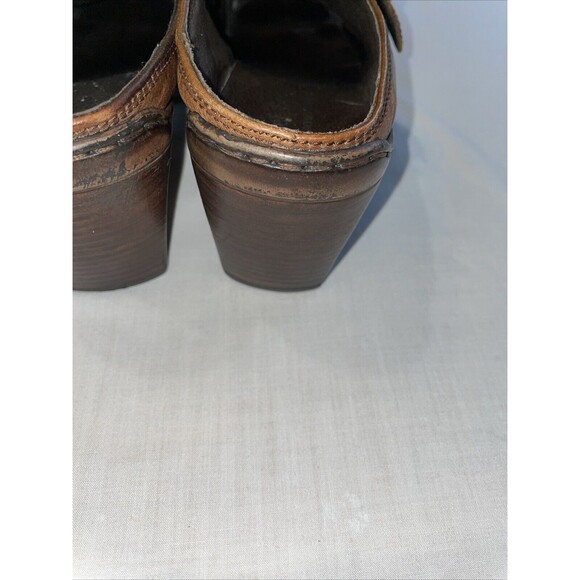 Josef Seibel Women’s Casual Mules Size 40 U.S. 9 M Brown Leather Comfort College - Picture 12 of 12